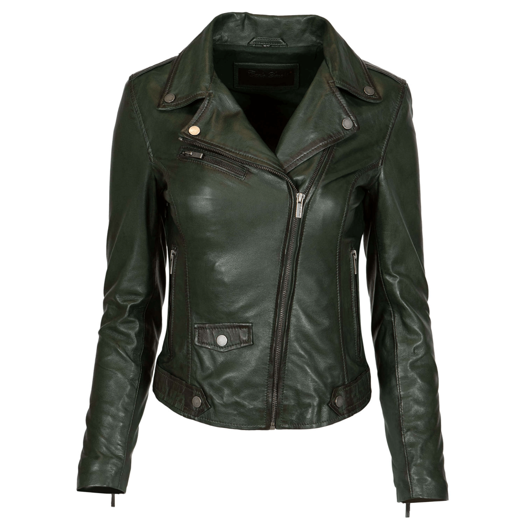 Ecoon Womens Munich Long Jacket (Dark Green) | Sportpursuit.com
