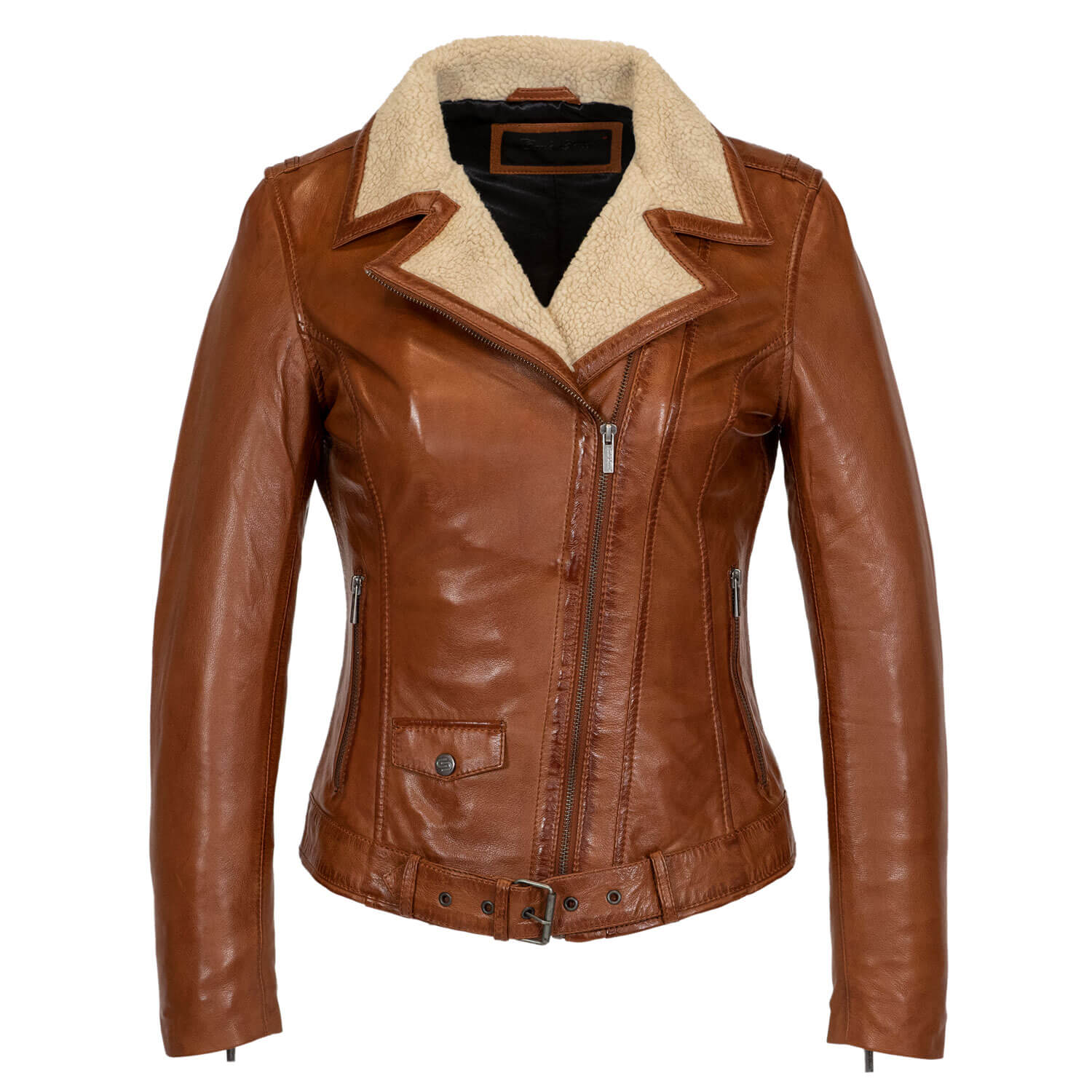 Ladies winter biker jacket brandy Perfecto 9905