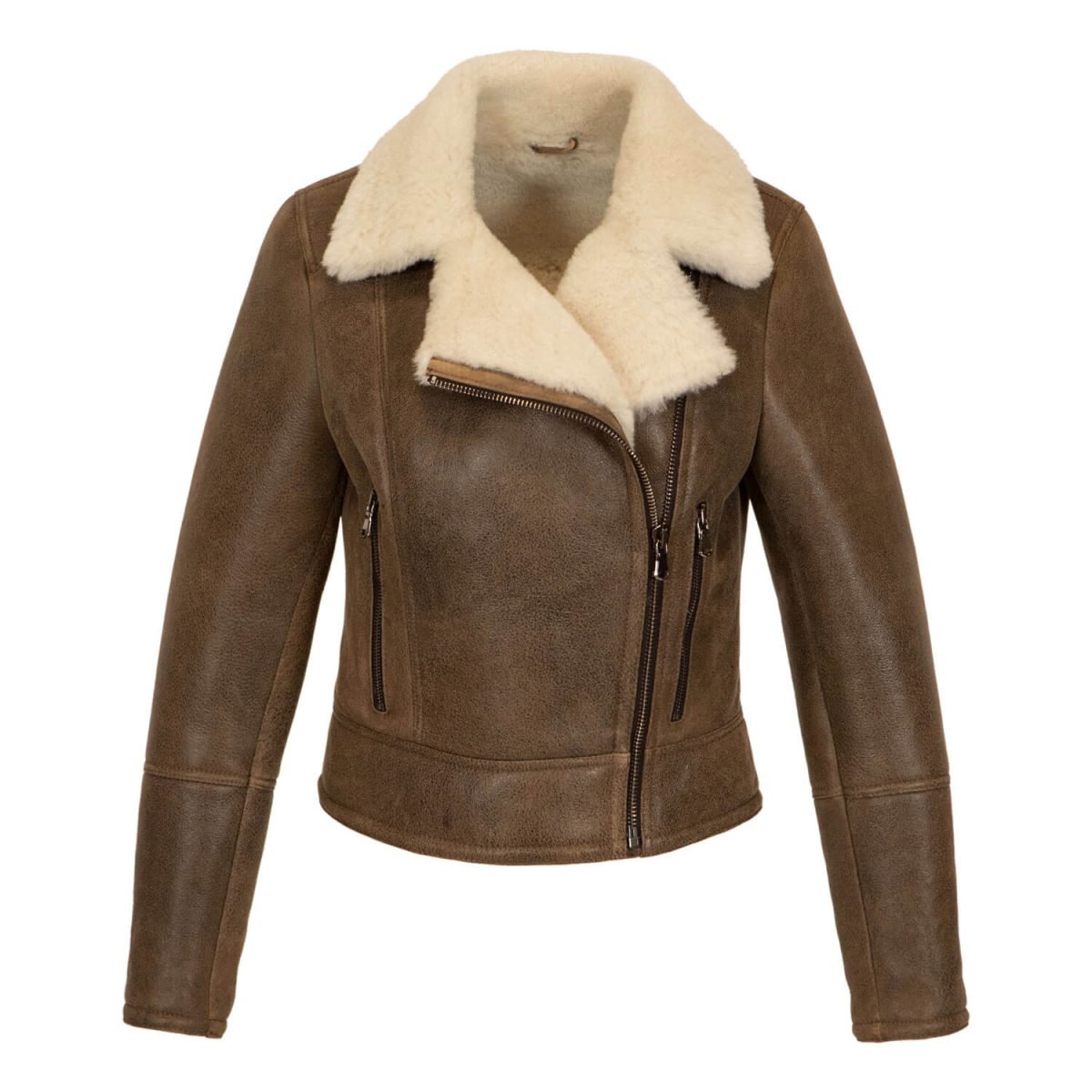 Women's shearling coat