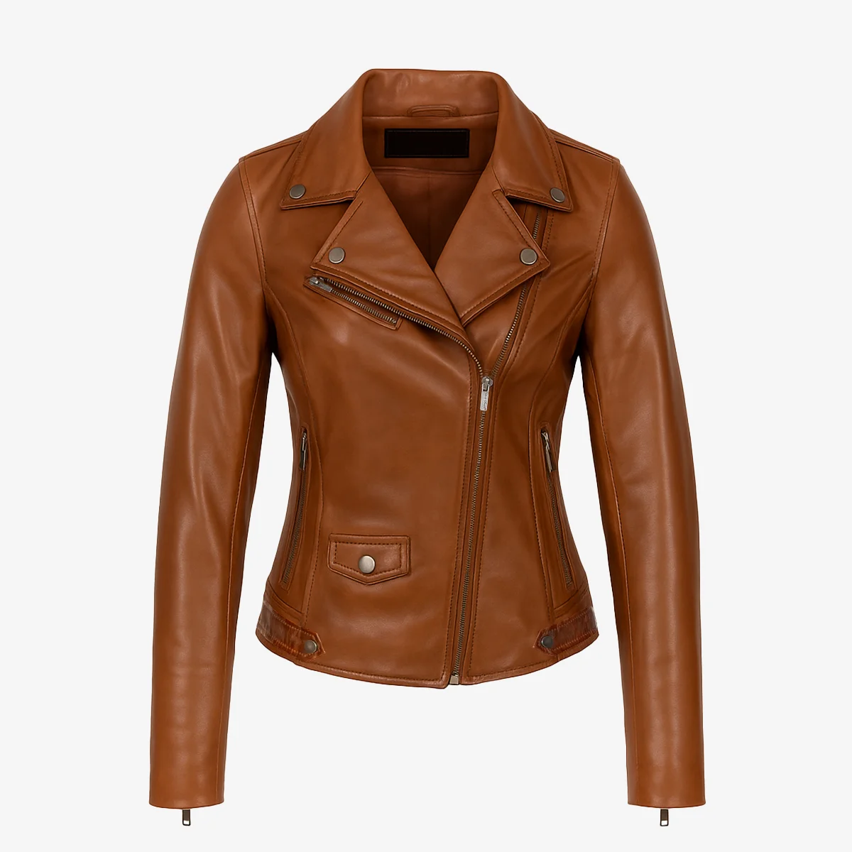 Ladies biker jacket brandy Classic perfecto