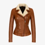 Ladies winter biker jacket brandy Perfecto 9905