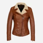 Ladies winter biker jacket brandy Perfecto 9905