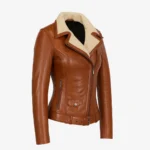 Ladies winter biker jacket brandy Perfecto 9905