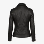 Women's leather jacket black 9938 A