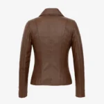 Womens leather veg wood Blazer 24