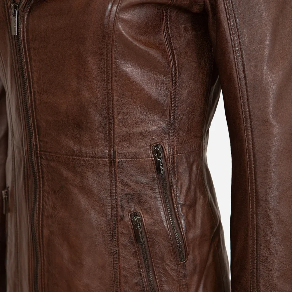 Ladycoat by Carlo Sacchi – Dark Brown