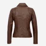 Womens leather veg wood Blazer 24
