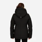 Womens winter down jacket black Cgi
