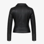Ladies biker jacket black Perfecto in