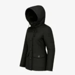 Womens winter down jacket black Cgi