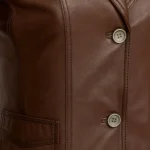 Womens leather veg wood Blazer 24