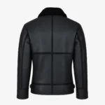 Men's shearling lammy coat black Uk