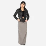 Ladies leather biker jacket black classic Perfecto
