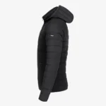 Mens winter puffer jacket black Basicmen