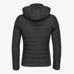 Mens winter puffer jacket black Basicmen