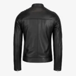 Mens leather jacket black Ryan