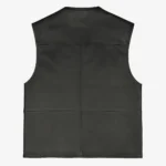 Carlo Sacchi fishermans gilet black