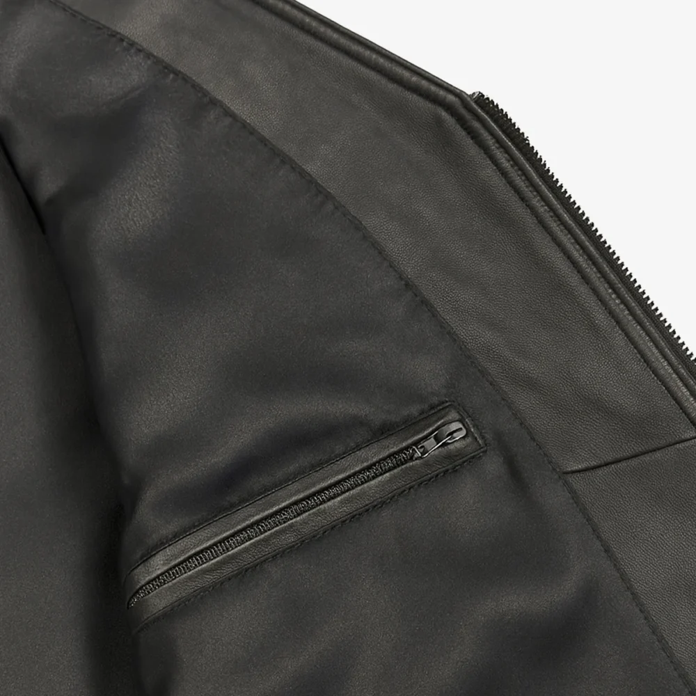 Carlo Sacchi fishermans gilet black