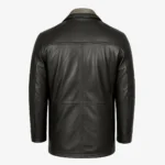 Carlo Sacchi Parka – black washed lamb leather
