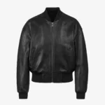 Ladies Carlo Sacchi Oversized Bomber black