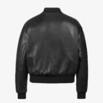 Ladies Carlo Sacchi Oversized Bomber black