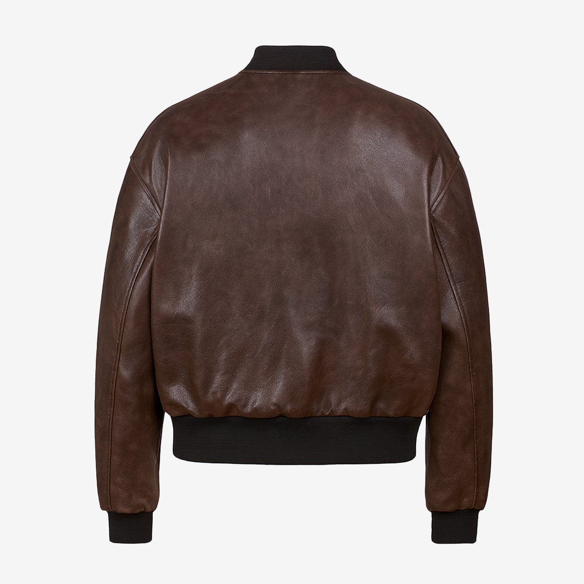 Ladies Carlo Sacchi Oversized Bomber brown - Image 3