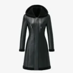 Women’s winter coat lambskin sherpa lining Carlo Sacchi