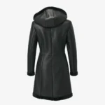 Women’s winter coat lambskin sherpa lining Carlo Sacchi