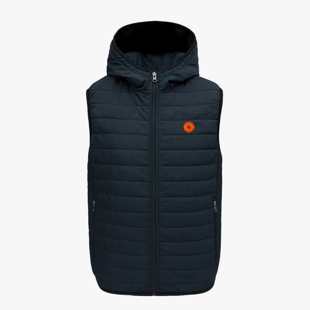 Carlo Sacchi Lightweight Performance Vest – Water Repellent blue