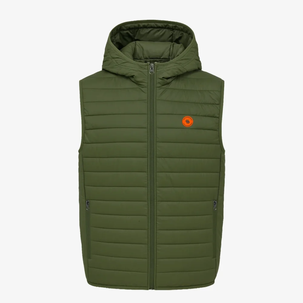 Carlo Sacchi Lightweight Performance Vest – Water Repellent green