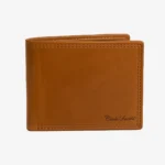 Carlo Sacchi men's leather wallet cognac