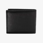 Carlo Sacchi men's leather wallet black