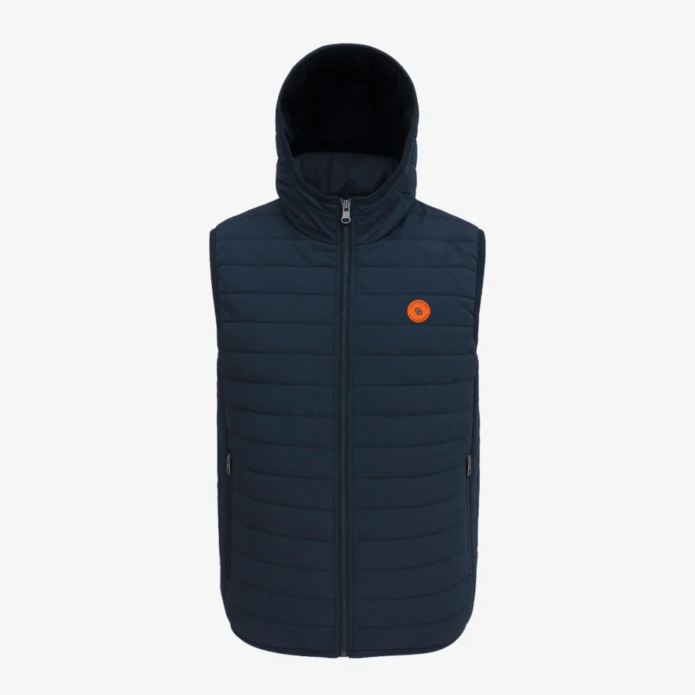 Carlo Sacchi Lightweight Performance Vest – Water Repellent blue