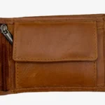 Carlo Sacchi men's leather wallet cognac