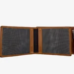 Carlo Sacchi men's leather wallet cognac