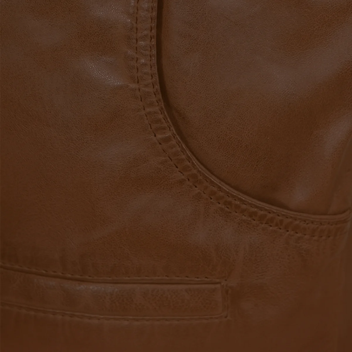 Mens leather vest vegwood Waistcoat - Image 5
