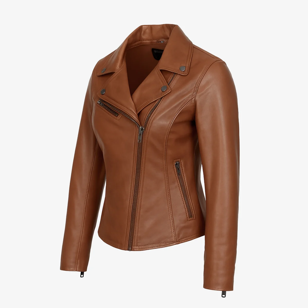 Ladies biker jacket brandy Perfecto in - Image 2