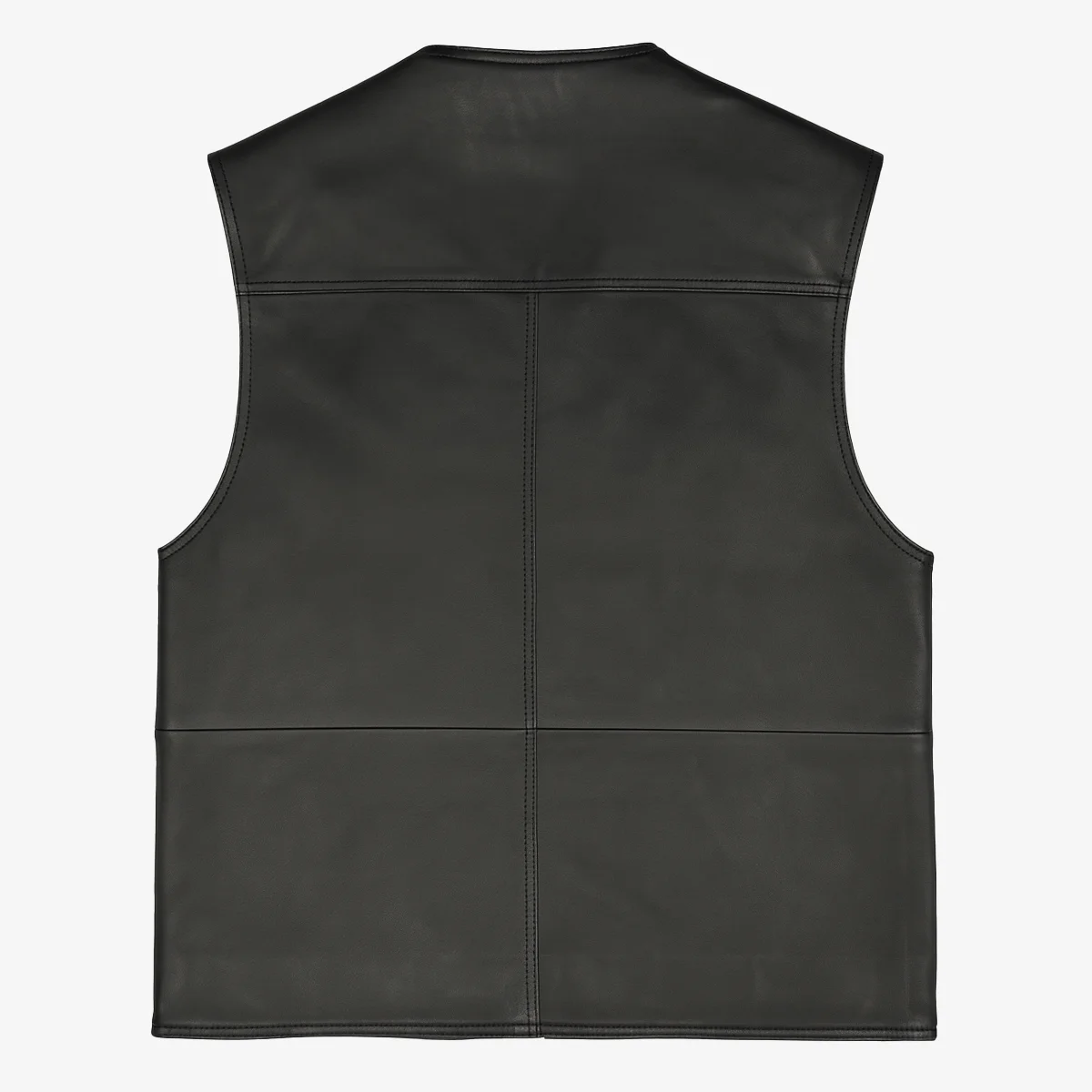 Carlo Sacchi fishermans gilet cognac - Image 5