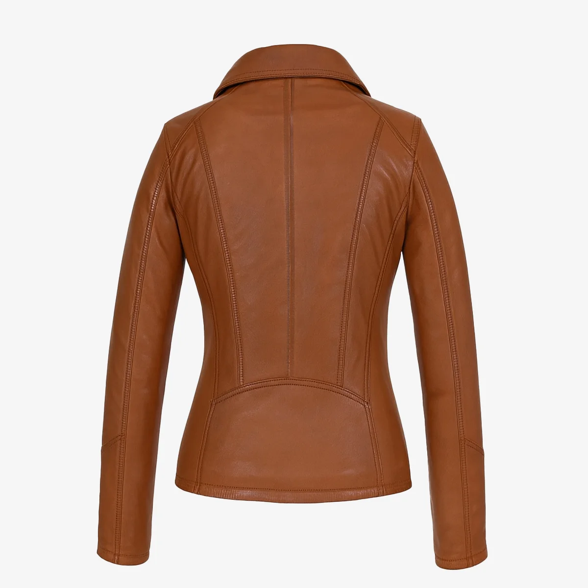 Women's leather jacket brandy 9938 A - Image 3