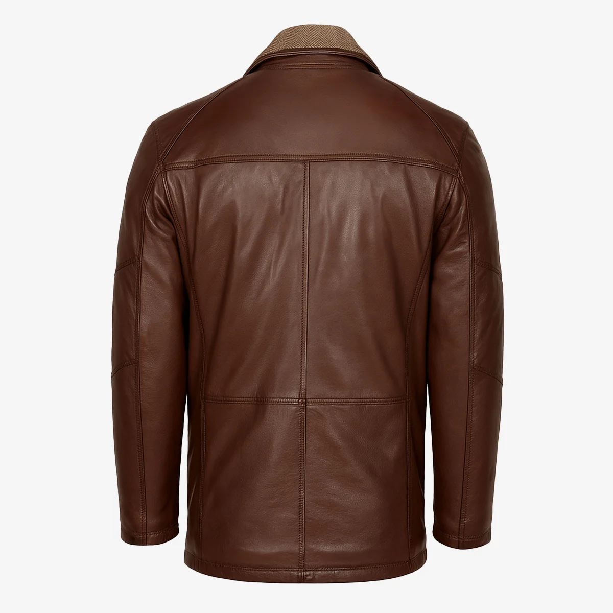 Carlo Sacchi Parka – Wood Lamb Leather - Image 3