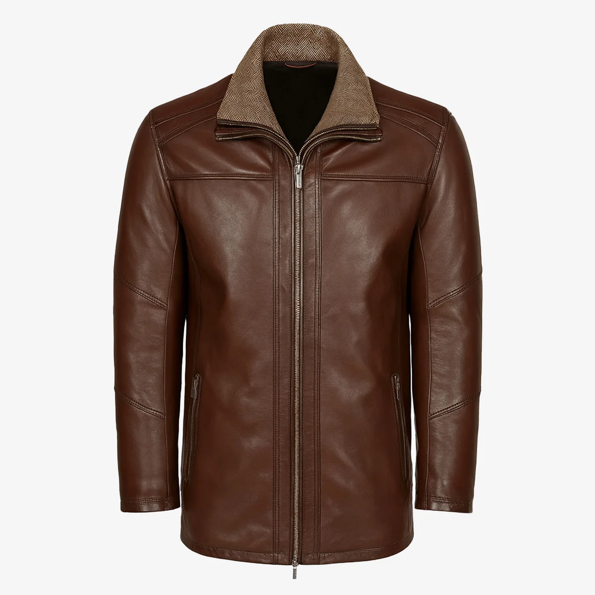 Carlo Sacchi Parka – Wood Lamb Leather