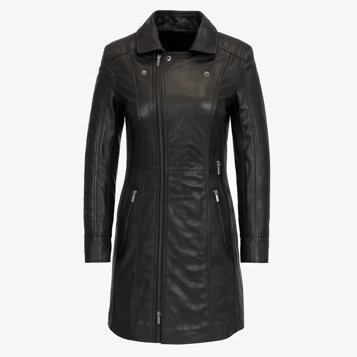 Ladycoat by Carlo Sacchi – Black - Image 3