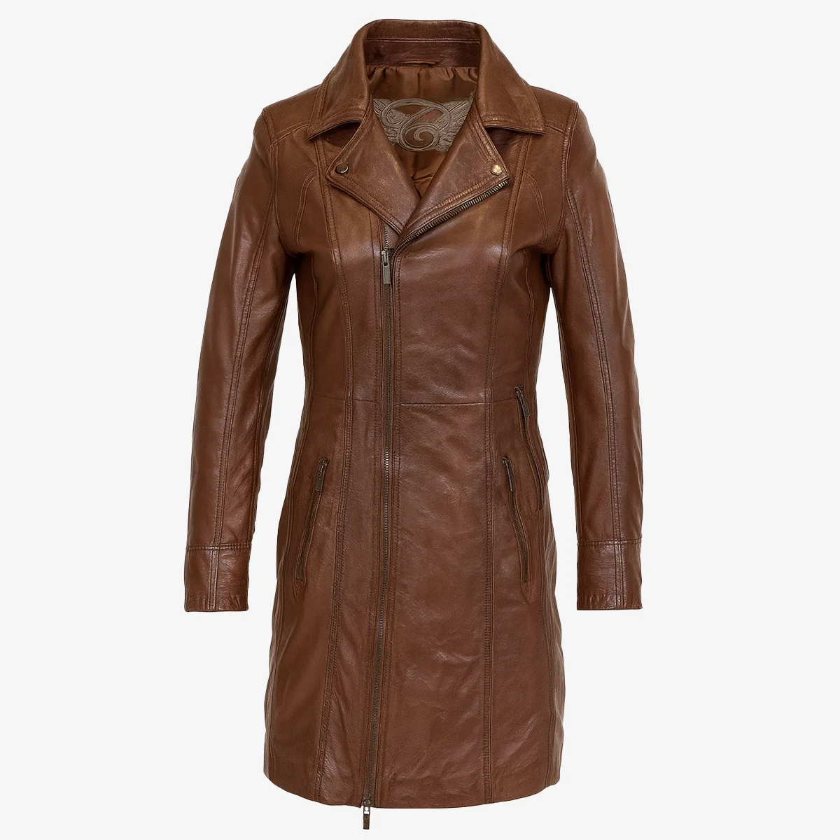 Ladycoat by Carlo Sacchi – Dark Brown